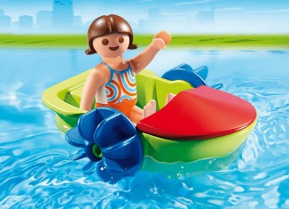 Playmobil - 6675 - Children's Paddle Boat - Detail Playmobil - 6675 - Children's Paddle Boat
