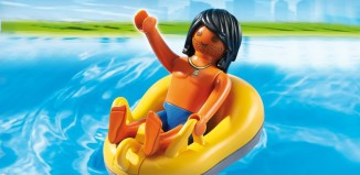 Playmobil - 6676 - Vacancier et Boue de Rafting