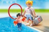 Playmobil - 6677 - Maître nageur avec enfant