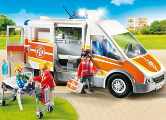 Playmobil - 6685 - Krankenwagen mit Licht und Sound