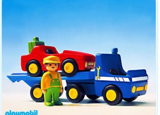 Playmobil - 6705 - Flat-Bed Truck With Car