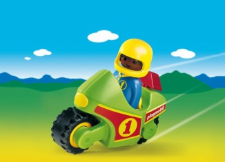 Playmobil - 6719 - 1.2.3 Motor Bike