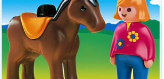 Playmobil - 6723 - Reiterin mit Pferd