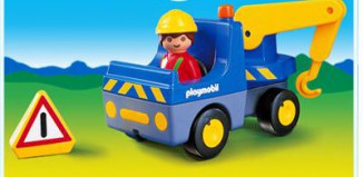 Playmobil - 6733 - 1.2.3 Small Tow Truck