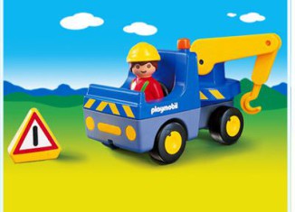 Playmobil - 6733 - 1.2.3 Small Tow Truck