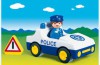 Playmobil - 6737 - 1.2.3 Police Car