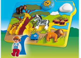 Playmobil - 6745 - Spielpuzzle Wildtiere mit 8 Teilen