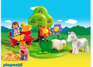 Playmobil - 6757 - Sommerwiese mit Tieren