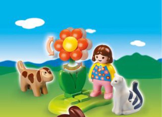 Playmobil - 6763 - Mädchen mit Haustieren