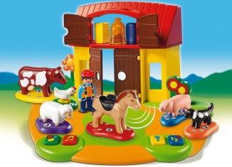 Playmobil - 6766 - Interactive Play and Learn 1.2.3 Farm