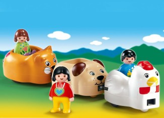 Playmobil - 6767 - 1.2.3 Animal Train