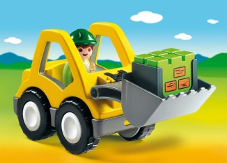 Playmobil - 6775 - 1.2.3 Excavator