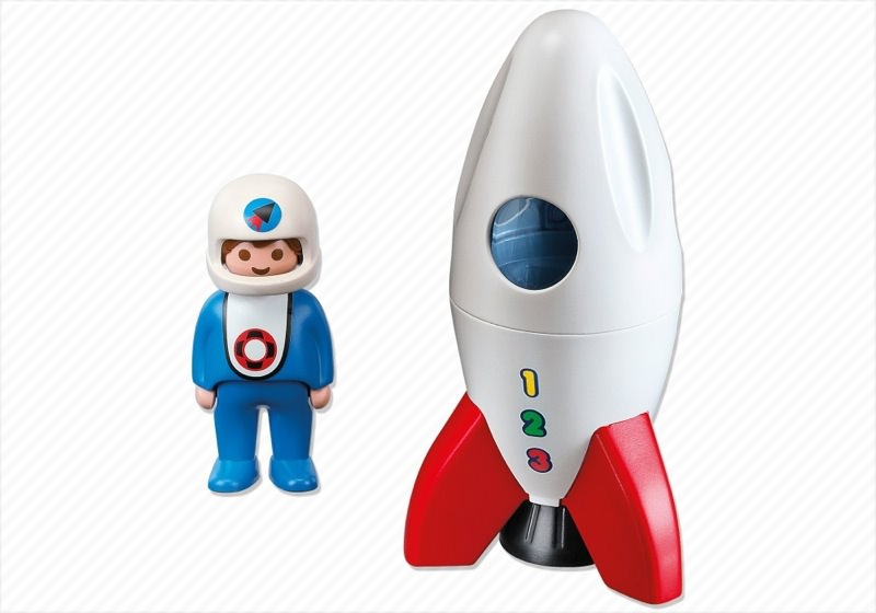 Playmobil 6776 - Moon Rocket - Back