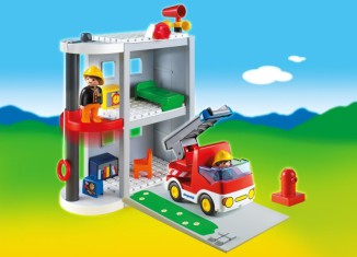 Playmobil - 6777 - 1.2.3 Parque de Bomberos Maletín