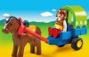 Playmobil - 6779 - 1.2.3 Pony Wagon