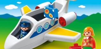 Playmobil - 6780 - 1.2.3 Personal Jet