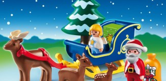 Playmobil - 6787 - Santa Claus with Reindeer Sleigh set