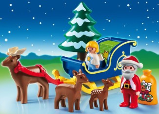 Playmobil - 6787 - Santa Claus with Reindeer Sleigh set