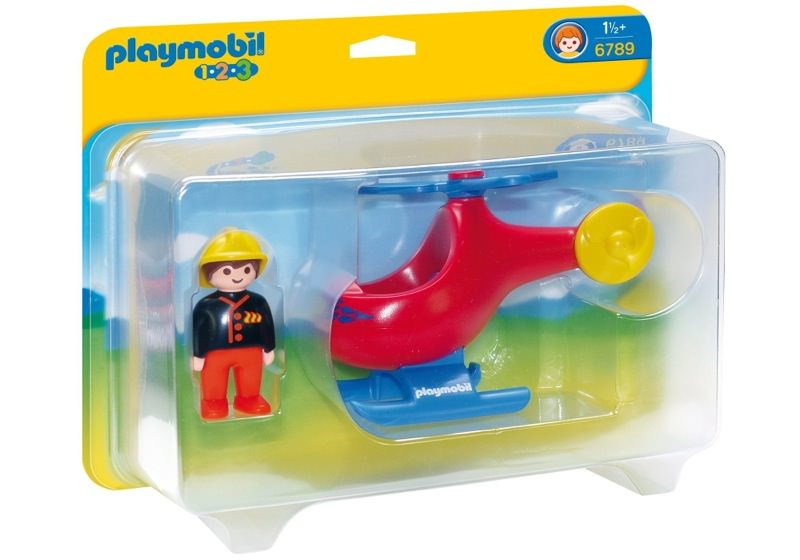 Playmobil 6789 - Fire Rescue Helicopter - Box