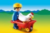 Playmobil - 6793 - Farmer with Wheelbarrow