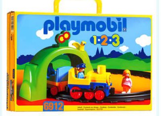 Playmobil - 6912 - Train Set With Tunnel