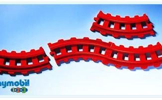 Playmobil - 6917 - 4 Curve Tracks