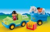 Playmobil - 6958 - Car with horse trailer