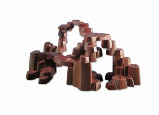 Playmobil - 7179 - Rock Landscape (Large, Western Red)