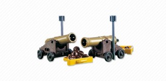 Playmobil - 7274 - 2 cannons for pirate flagship