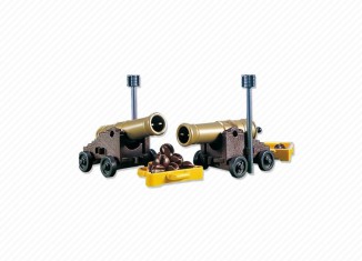 Playmobil - 7274 - 2 cannons for pirate flagship