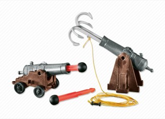 Playmobil - 7373 - 2 cannons with a grappling hook