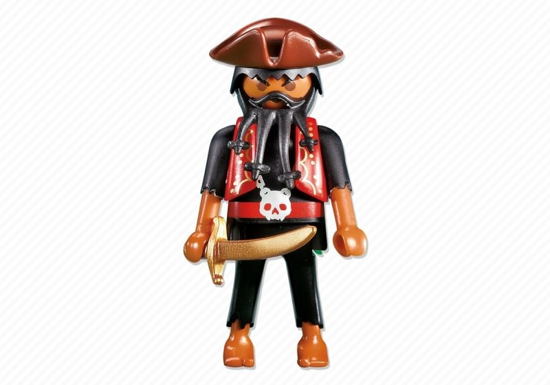 OVP in Folie Playmobil 7380 Piratenkapitän neu Pirat 