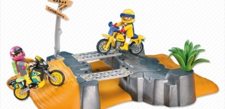 Playmobil - 7396 - Motorrad-Wüstenrallye