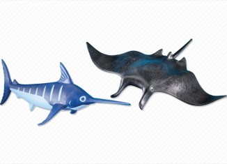 Playmobil - 7434 - Manta Ray and Swordfish