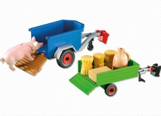Playmobil - 7439 - 2 Traktor-Anhänger