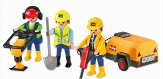 Playmobil - 7451 - 3 Bauarbeiter