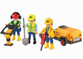 Playmobil - 7451 - 3 Construction workers