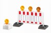 Playmobil - 7453 - Barricade and Warning Light