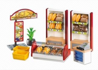 Playmobil - 7456 - intérieur du boulangerie