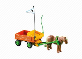 Playmobil - 7493 - Ponywagen