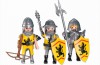 Playmobil - 7535 - 3 Yellow Lion Knights