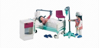 Playmobil - 7624 - Habitación de hospital