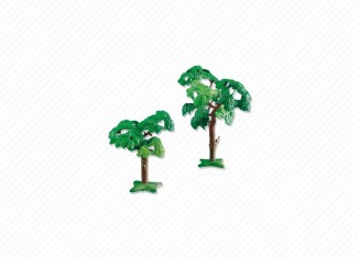 Playmobil - 7632 - 2 Broad-Leafed Trees