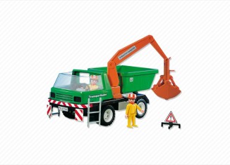 Playmobil - 7655 - Camion benne