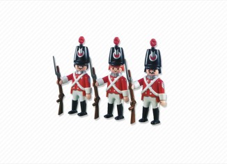 Playmobil - 7675 - english redcoat soldiers