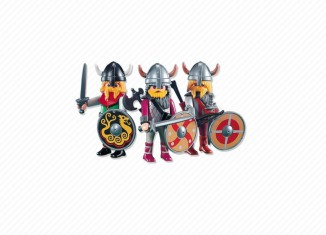 Playmobil - 7677 - 3 guerriers viking