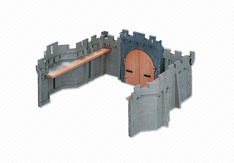 Playmobil Set: 7836 - Wall Extension B for Kings Castle - Klickypedia