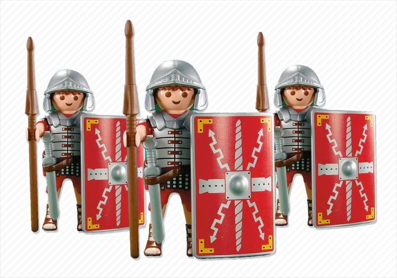 Details about   New Playmobil Add-on 7878 Three Roman Legionnaires 