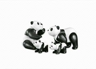 Playmobil - 7896 - Panda family