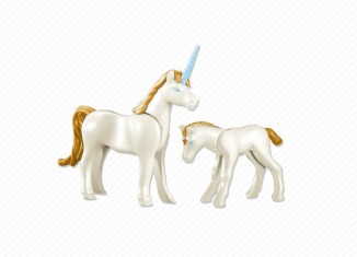 Playmobil - 7941 - Licorne avec poulain